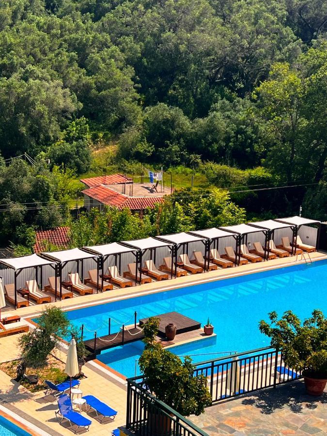 Apart Hotel Blumarin Agios Gordios  Bagian luar foto