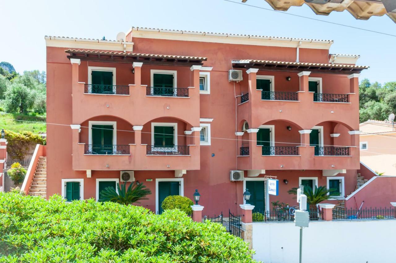 Apart Hotel Blumarin Agios Gordios  Bagian luar foto