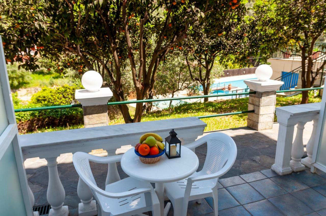 Apart Hotel Blumarin Agios Gordios  Bagian luar foto